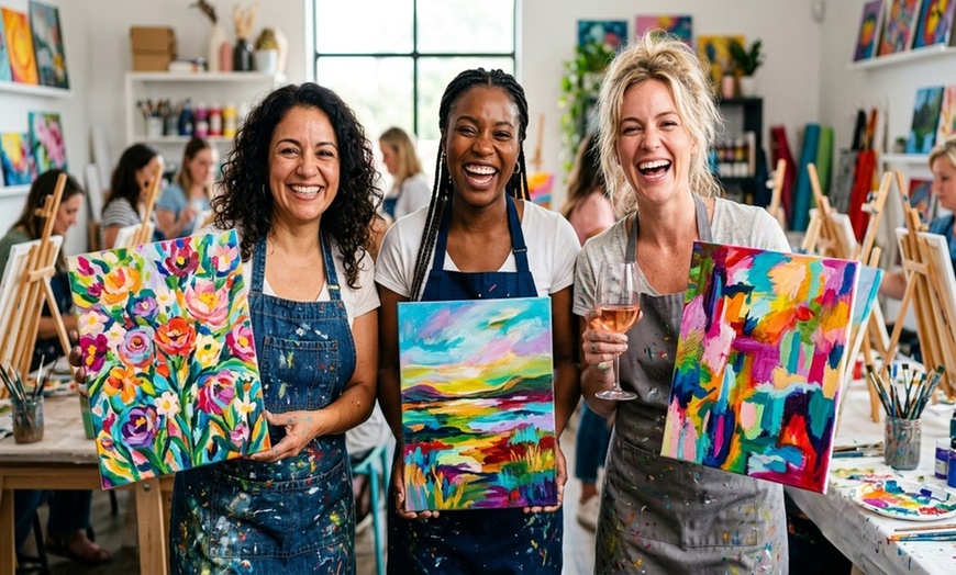 Image 5: Enjoy a 3-Hour BYOB Painting Class for One, Two, or Four People