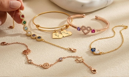 Personalized Bracelet - 2-Pack - Justyling