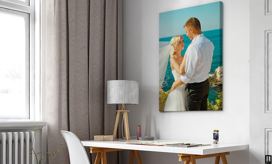 Image 7: Custom Photo Canvas Prints - Up to 81% Off