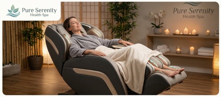 1 Session - Zero Gravity Massage Chair - Pure Serenity Massage