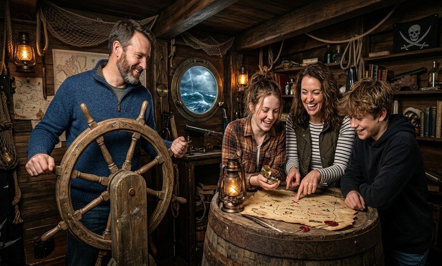 Image 3: Thrills & Adventures await in Jester Room, Battleship: Pirates Edition, Devlin Manor, Carnage Cabin at No 1 Escapes 