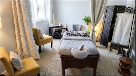 60 Minute Swedish Massage with Back Scrub Treatment - Spontaneous Kreations