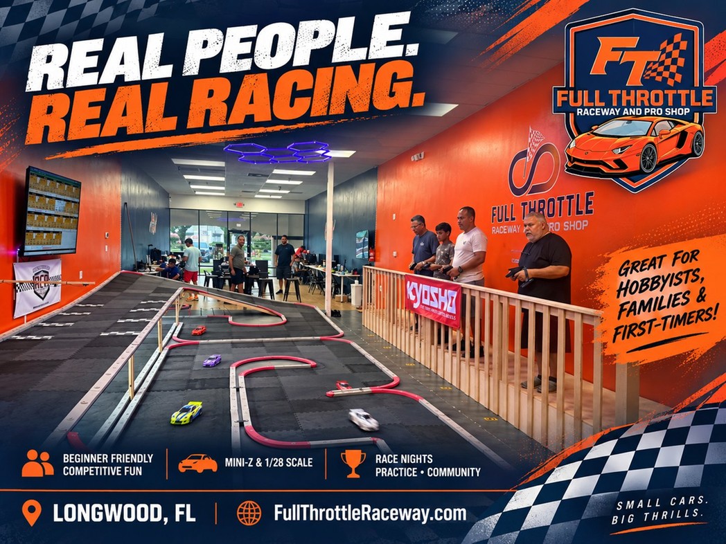 STOCK CAR Racing at Full Throttle Raceway and Pro Shop