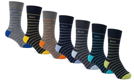 Bench Bench 7 Pack Tirton Men s Dress Socks - Size 6-11