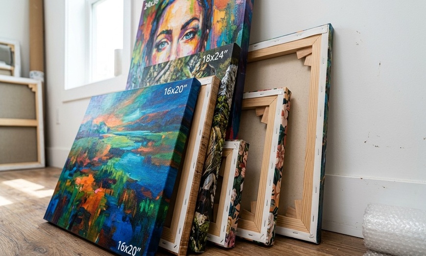 Image 8: Custom Photo Canvas Prints - Up to 81% Off