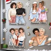 Image 2: Custom Photo Acrylic Fridge Magnets with Texts | Acrylic Gifts