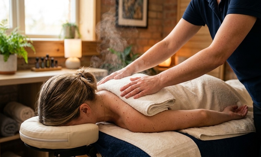 Image 2: Pampering Package with Facial, Upper Body Massage, Mud & Hot Towels