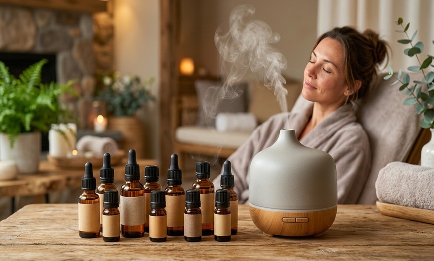 Image 4: 80-Minute FullBody & Foot Massage w/Hot Stones & Oils for One or Two
