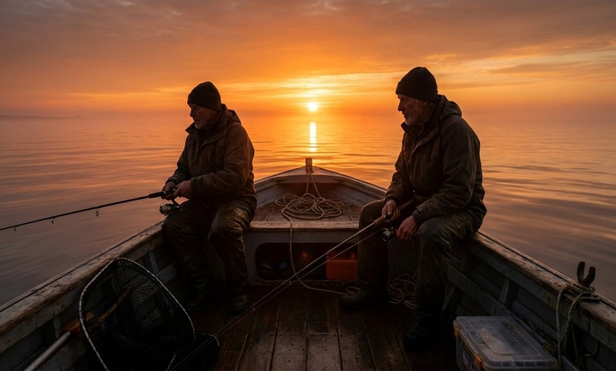 Image 2: Enjoy a shared fishing trip for one on any day of the week