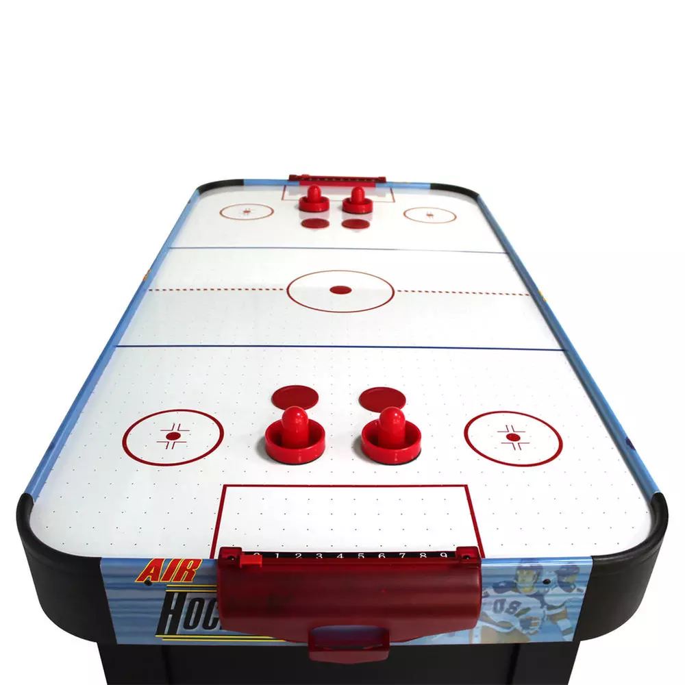 Air Hockey Teenager Bleu 142 X 72 X 81 Cm à Prix Air Hockey Teenager Bleu 142 X 72 X 81 Cm à Prix