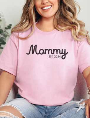 Personalized Mother's Day T-shirt