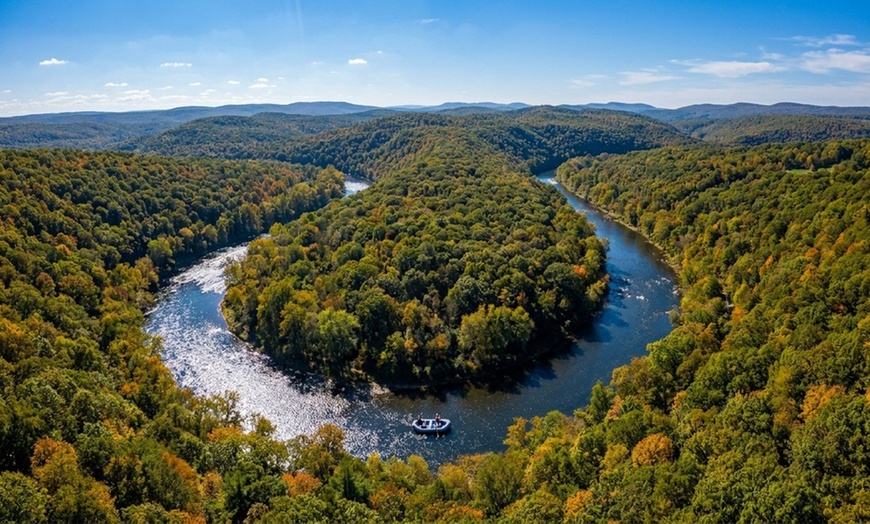 Image 2: Rafting for 1, 2 or 4 on the Lehigh River
