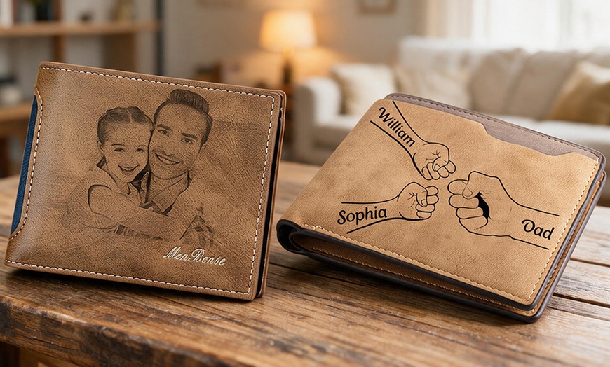 Image 7: Give a Personalized Wallet: Trendy, Timeless, and Full of Heart!