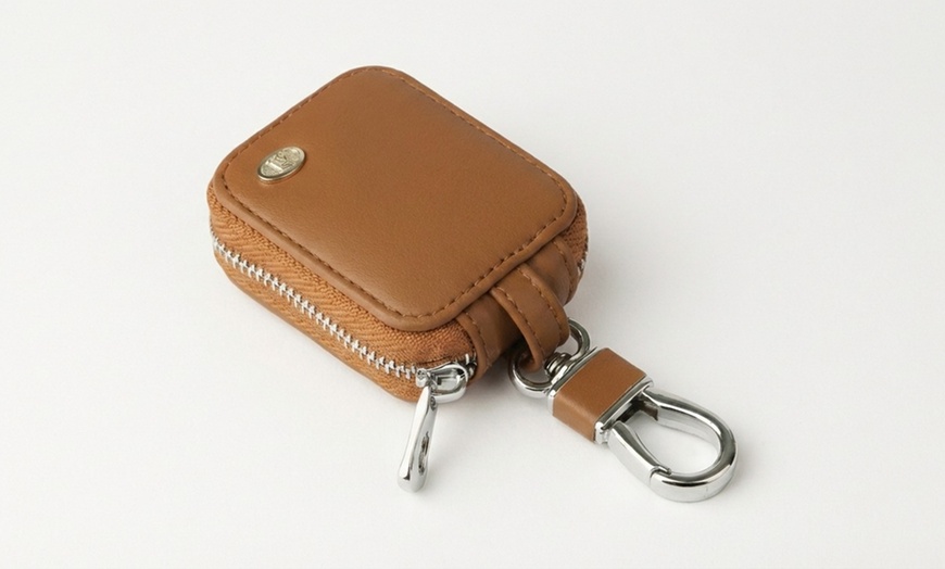 Image 2: Custodia protettiva per auricolari con portachiavi