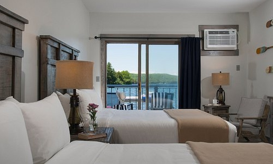 Image 16: Vermont Lake Lodge with Private Beach & Kayaks