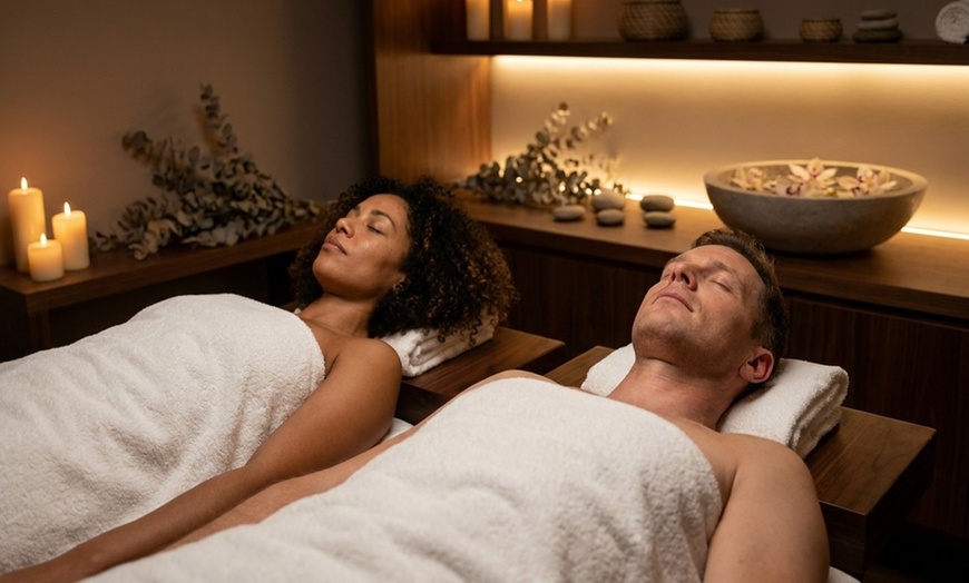 Image 2: 60-Min Swedish or Deep Tissue Couples Massage - Up to 43% Off 