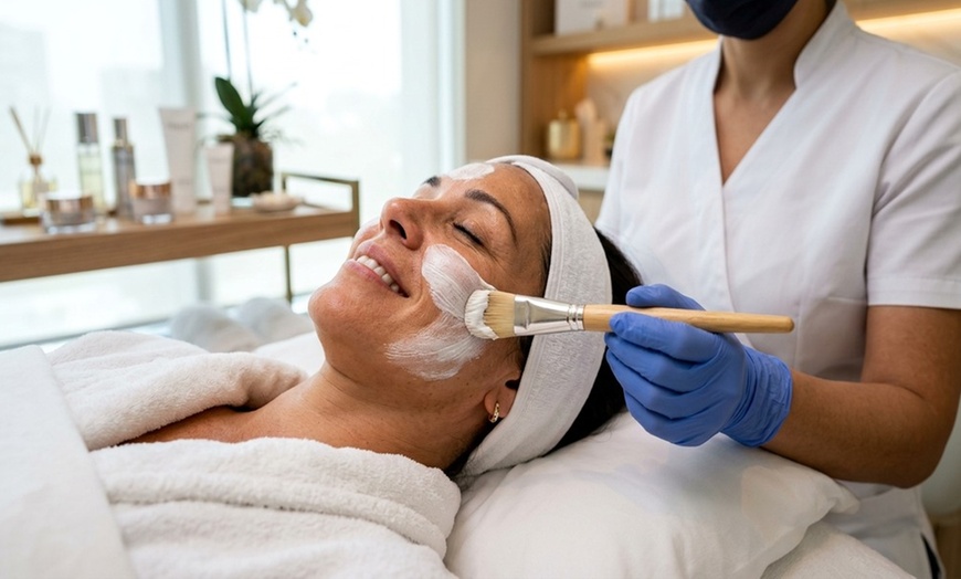 Image 2: Get 60 Mins Swedish Couple's Massage with Hot Stones, Facial & Wine