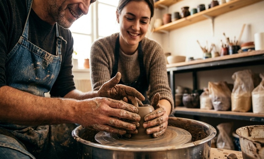 Image 7: Learn pottery skills with Weeknight Wheel Throwing Class for 1 