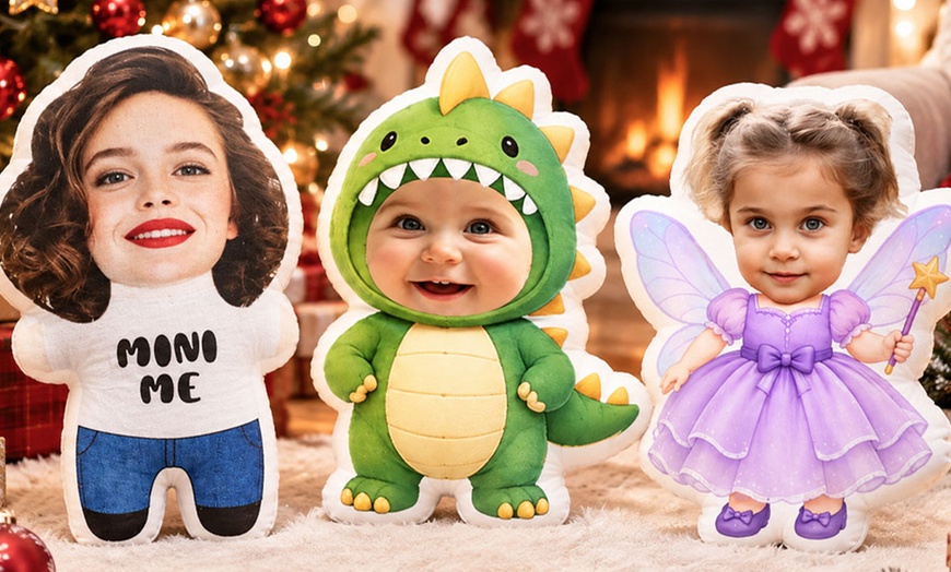 Image 12: Up to 81% Off Personalized Face Pillows from Justyling