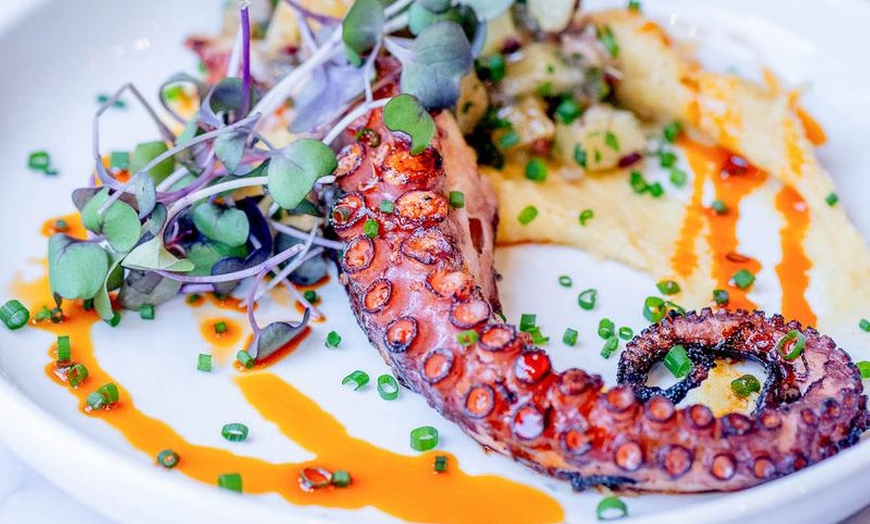 Image 3: Enjoy a $30 Towards Food and Drink or 1 Entree and 1 Cocktail