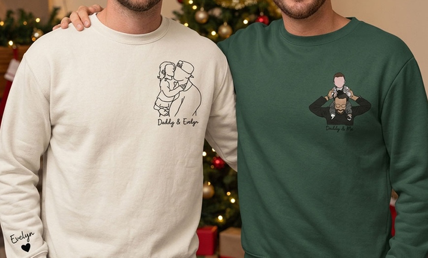 Image 9: Personalize a unisex hoodie for the perfect gift or stylish comfort!