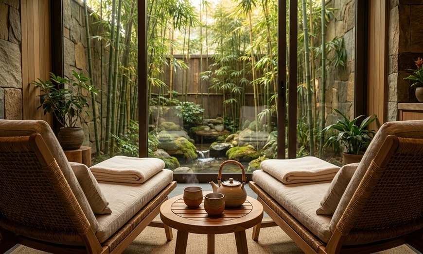 Image 2: Single or Couples 60-Min Deluxe Body Massage w/ Hot stone treatment 