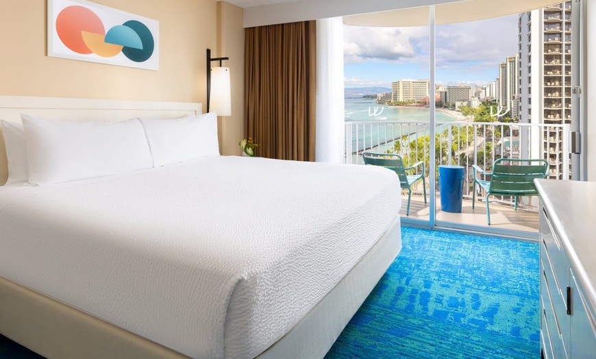 Image 32: Waikiki Beachfront Hotel with Daily Beach Credits