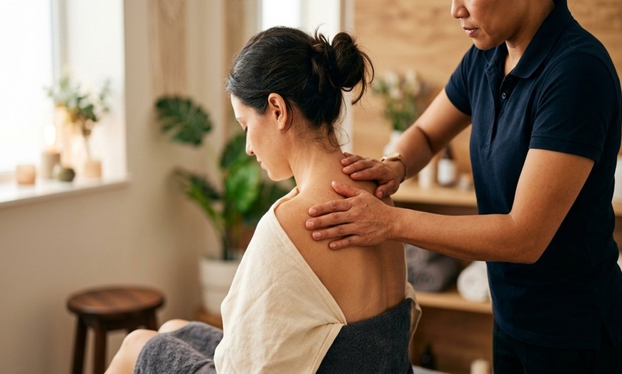 Image 4: Relax with a Therapeutic or Lymphatic Massage Session