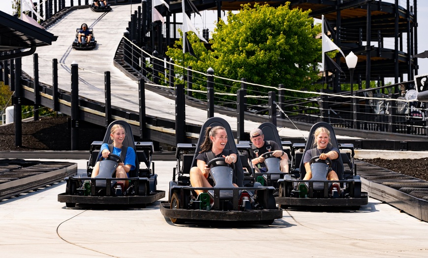 Image 3: $75 CJ Barrymore's Fun Card: Go-Karts, Drop Tower, Arcade & More