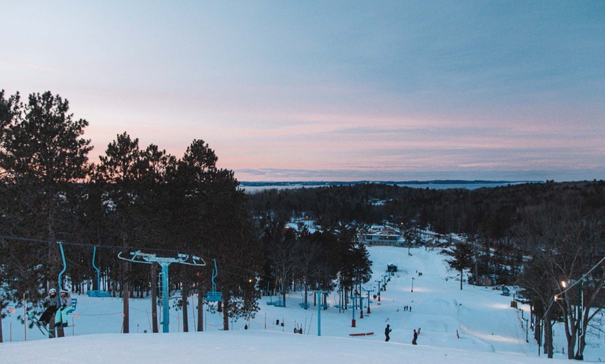 Image 3: Snow Tubing Thrills – No Climbing, Just Fun at Mount Holiday