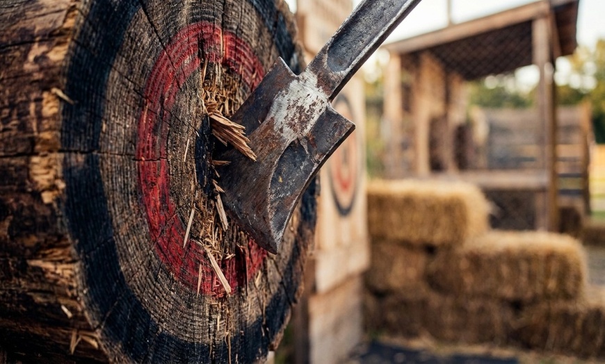 Image 7: Enjoy a 75-Minute Axe Throwing for One, Two, Three, Five, or Ten 