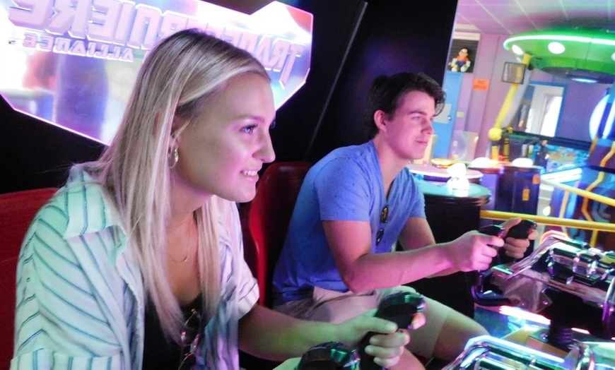 Image 2: Feel the Thrill: Two Wristbands Valid for Ten 2 Seat or Stock Kart Laps Each. Save Up to 58%