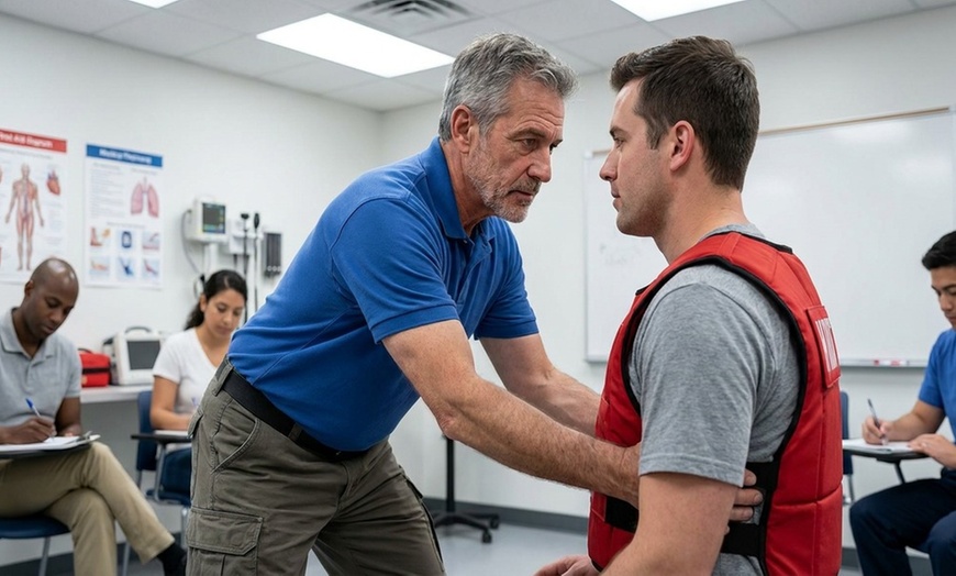 Image 5: Comprehensive First Aid and CPR Training or BLS with Live Instructor