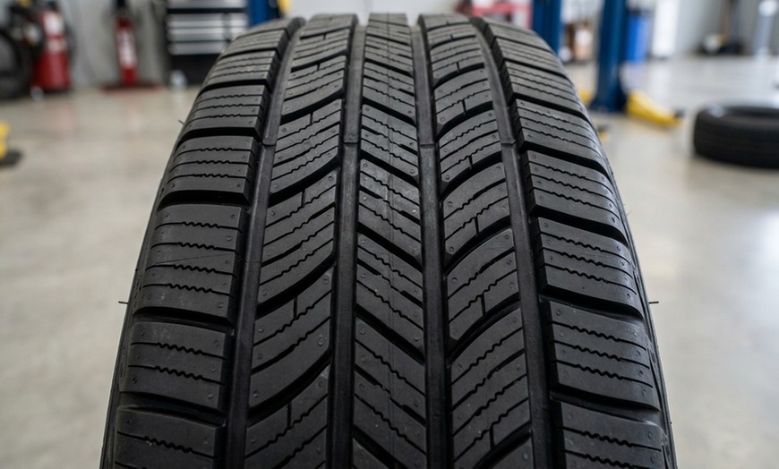 Image 3: Synthetic Blend or Full Synthetic Oil Change, Tire Rotation, and More