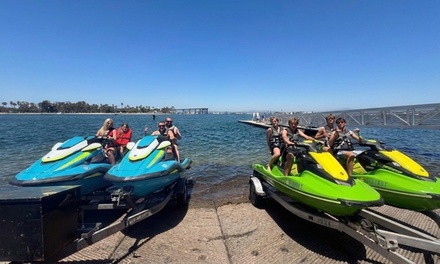 One-Hour Jet Ski Rental or Boat Ride for One Person - Sunset jetskis rental