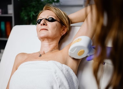 6 Laser Hair Reduction Sessions on One Small Area - Restorative Laser Therapy Roseville