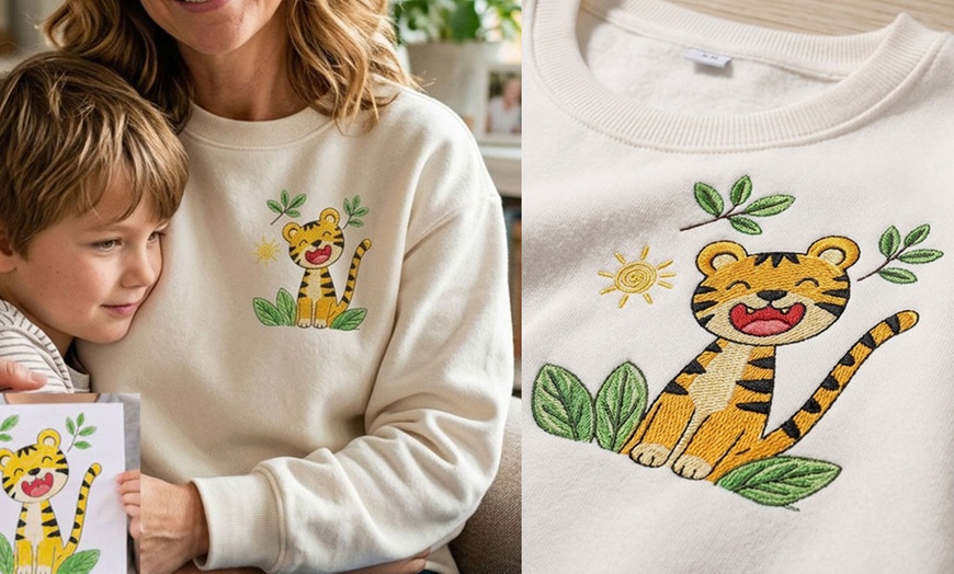 Image 11: Personalize a unisex hoodie for the perfect gift or stylish comfort!