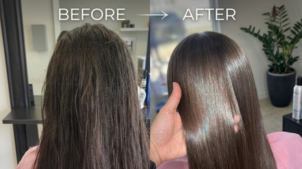 One Keratin Treatment with Blowdry - Alexander Hair Salon