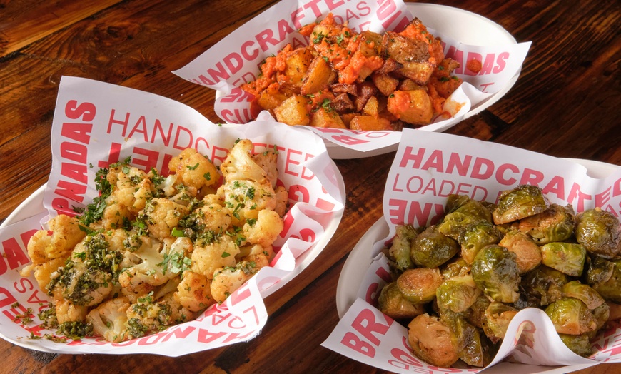 Image 2: Lunch or Dinner Special for 2 or 4 or Loaded Empanada & Sangria Tower