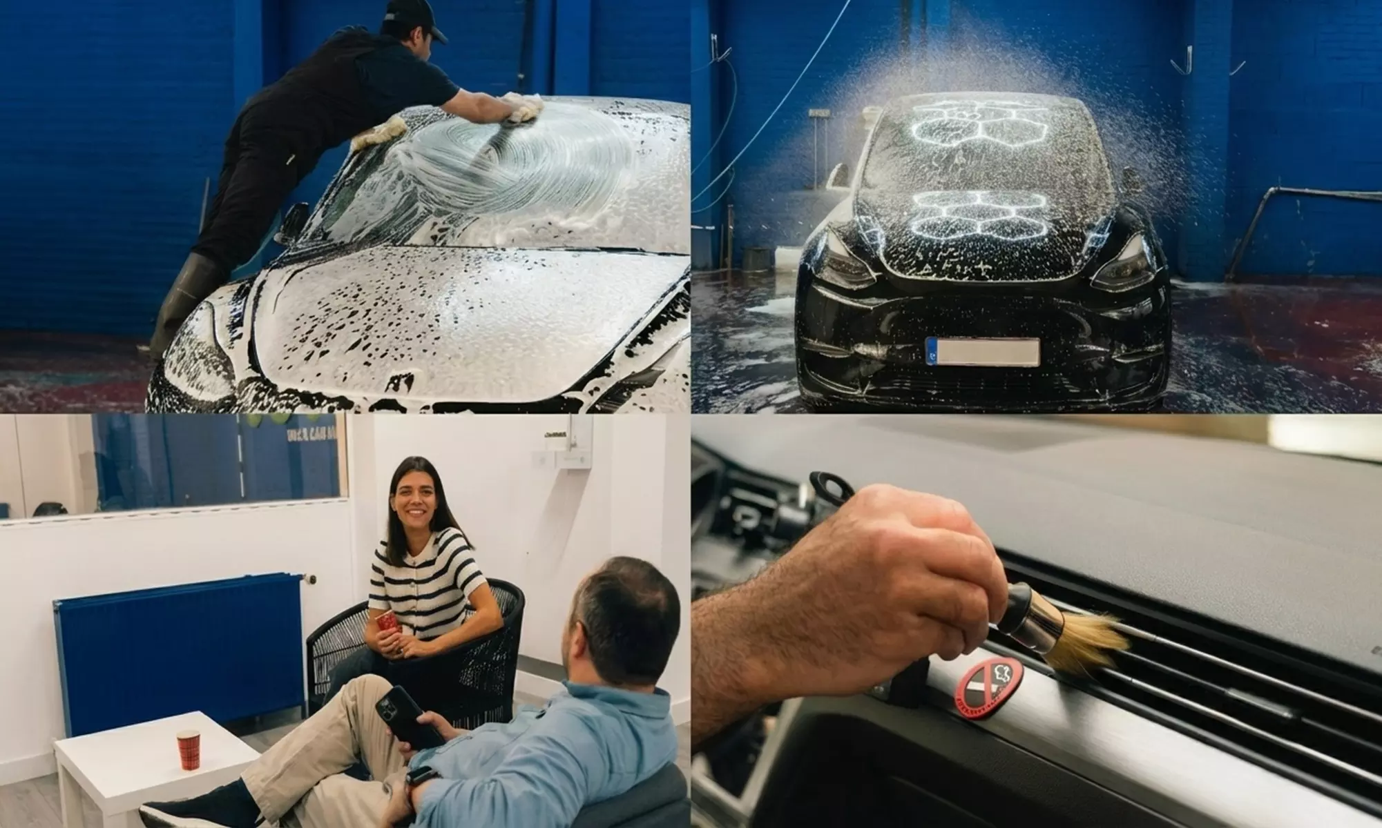 Lavage Premium intérieur ou extérieur pour voiture