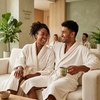 Image 6: 60-Minute Couples Massage with Hot Stones & Towels, Foot Scrub & Mask
