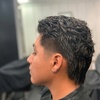 Image 2: Men's Haircut & Style or Color with Hot Towel, Face Mask & Massage