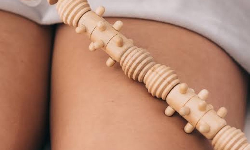 Image 7: Lymphatic Drainage Massage with Wood Therapy & Essential Oils