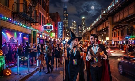 Wrigleyville Halloween Bar Crawl with Free Entry and VIP Drink Deals - Wami Live Inc