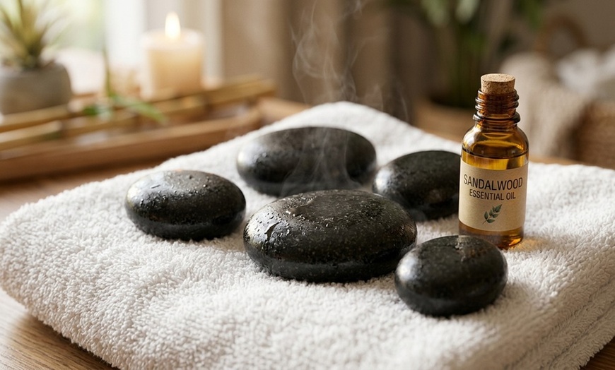 Image 4: Enjoy a 60-Minute Massage or Facial with Hot Stones & Scalp Treatment