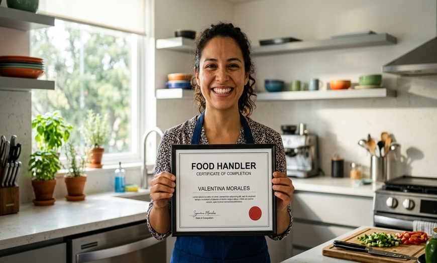 Image 2: Food Handlers Certificate or Lifetime Membership to 2000+ Courses