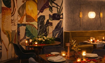 Menú degustación "Una noche para enamorarse" con copa de bienvenida, 4 platos, postre y bebida - Barceló Emperatriz