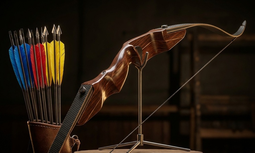 Image 2: Date Night Archery Package with Expert Coaching
