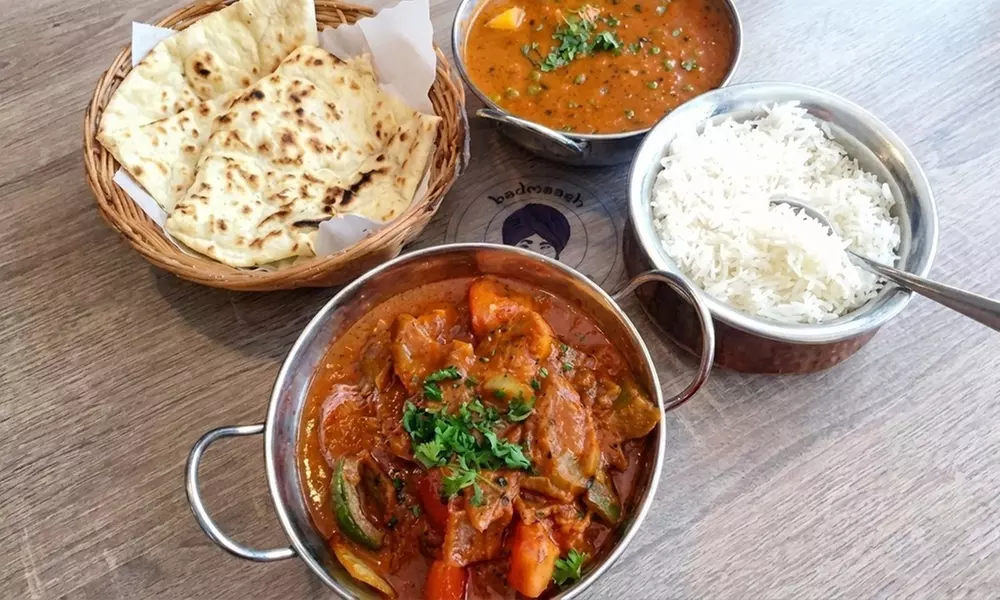 Indisches 2-, 3-, 4-Gänge-Menü für 1, 2 oder 4 Personen