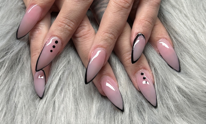 Image 4: Gel Manicure & Pedicure or Full Set Short Acrylic Nail with Gel Polish